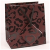 BX3856-LD Leopard Print Paper Tote Bags