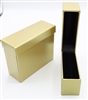 LC23-G Gold Diana Leatherette Bangle Box