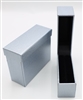 LC23-S Silver Diana Leatherette Bangle Box