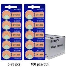 CR1216 Sony/ muRata  Lithium Coin Battery