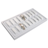 217-P(WH)  Watch Tray 18-Collars