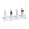 245-4L(WH) 4-Finger Ring Stand