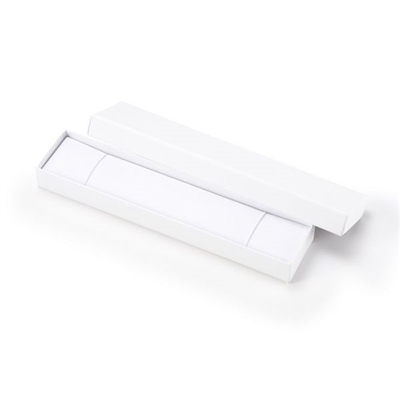 3186/WH White Color Paper Bracelet Box