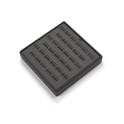 3701(BK) Stackable Leatherette Trays 33 Slot Ring