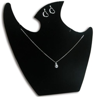 67-1 (BK) Combination Necklace and Earring Display with Easel
