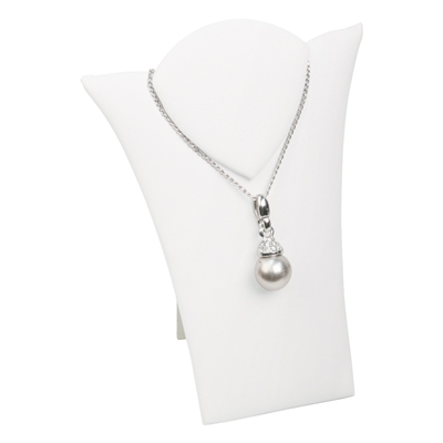 67-A2L (WH) Necklace Display with Easel