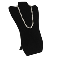 67-3 (BK) Velvet Curved Necklace Easel