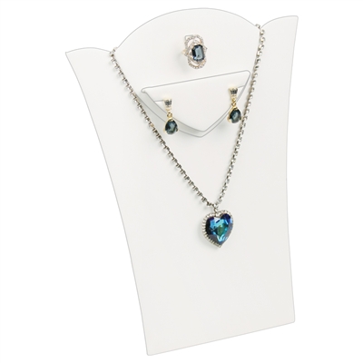 67-A9L(WH) Combination Necklace Display With Easel
