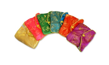 BX1102-T CHINA SILK POUCHES WITH ZIPPER