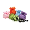 BX1412 Assorted Organza Pouches w/ Solid Colors.