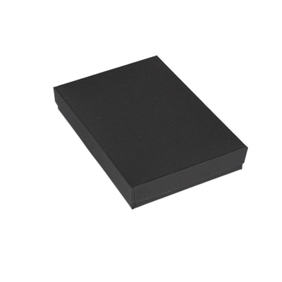 BX2865-MB Matte Black Cotton Filled Box