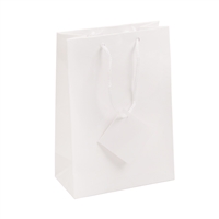 BX3966-WH Shopping Tote - Glossy White