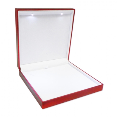 CE42 RED LED LIGHT NECKLACE BOX