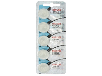 CR2012 Maxell Lithium coin cell battery