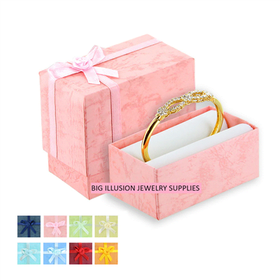 DK8W-MX 8 Assorted Color Flower Bow Tie Gift Box