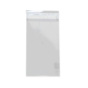3" x 5" EN413 Ultra Clear OPP Bags with Self-Adhesive Seal