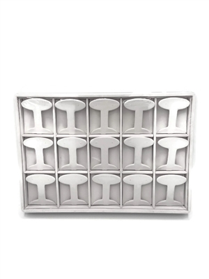 ET1215L(WH) WHITE  EARRING DISPLAY STACKABLE TRAY