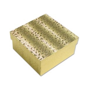 G-4D(BX2834) Cotton-Filled Boxes Gold Color