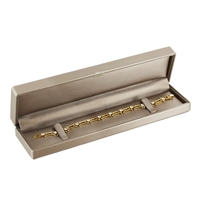JY5B-P30 Premium Luna Bronze Faux Leather Bracelet / Watch Box