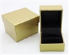 LA01-G Diana Gold Leatherette Ring Box