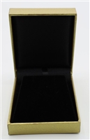LC22-G  Diana Gold Leatherette Large Pendant Box
