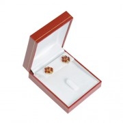 LC6F(RW) RED RING/EARRING BOX