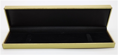 LD31-G Gold Diana Leatherette Bracelet Box