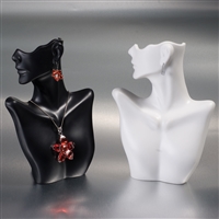 PB-0172P (BK) Black Plastic Figurine Necklace Display
