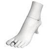 PB22(W) White Toe Ring / Ankle Bracelet Display
