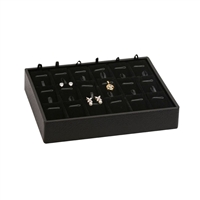 PT918V-BK Small Stackable Earring/Pendant Display Tray