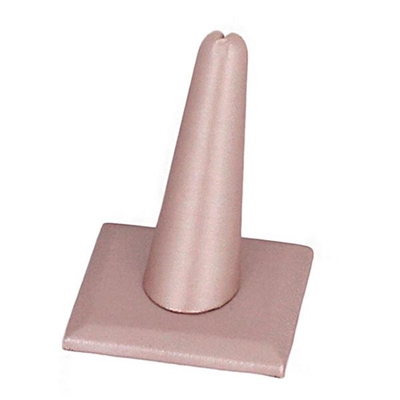 RD-2444-S50 Champagne Pink Leatherette Ring Display