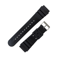 WB40 Rubber Watch Band 22mm Sport Watch Band Fits Seiko & Pro Diver 8 9/16 Inch Length