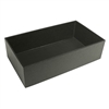 1-4/ BK  3"H Standard Size Utility Tray
