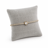 Soft linen pillow for watch and bracelet display