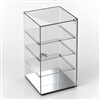 1109 Clear Acrylic Display Showcase with Removable Shelves