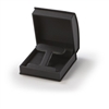 1605ET/BK Black Roll Top Large Earring Tree Box