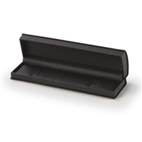 1606B/BK BLACK SATIN RIBBON BRACELET BOX