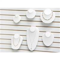 171-1LS (WH) Slatwall Medium Bust