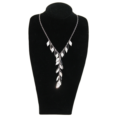 182-8(BK) BLACK NECKLACE STAND