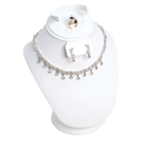 185-2L/W  Combination Neckform Stand-Necklace, Earring,Ring
