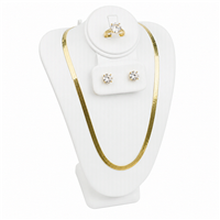189-3BL(W) Combination Necklace Display