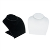 189-5/BK  Low Profile Necklace Display Bust