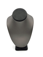 189-7L(87R) STANDING BUST - steel grey w/ bk trim