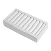 210L/WH  Bangle Tray White Faux Leather