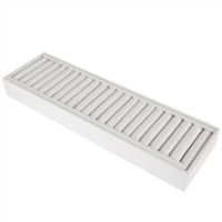 211L/W Bangle Display Tray White Leatherette