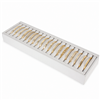 211L/W Bangle Display Tray White Leatherette