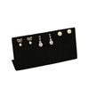 214-6(BK)  Black Velvet Jewelry Earring / Pendant Display Stand, Holds 3 Pairs