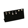 214-6/ BK  Black Velvet Jewelry Earring / Pendant Display Stand, Holds 3 Pairs