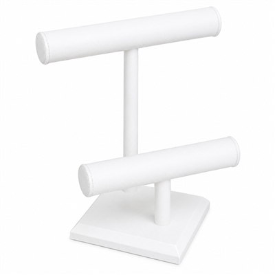 218L/WH White  Double T-Bar Display