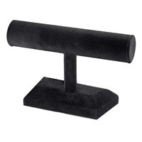 Black Velvet T-Bar Bracelet Display Stand